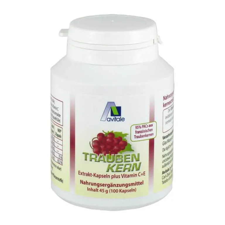 Avitale Opc-Traubenkernextrakt Kapseln, 100 St