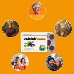 Unizink Zink-Lutschpastillen, 10 St