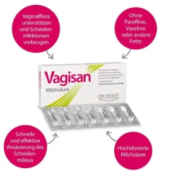 Outlet Vagisan Milchsäure Vaginalzäpfchen, 7 St