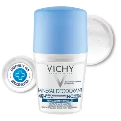Sale Vichy Deo Roll-on Mineral 48h ohne Aluminium, 50 ml