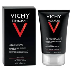 Hot Vichy Homme Sensi-Mineralbalsam CA für empfindliche Haut, 75 ml