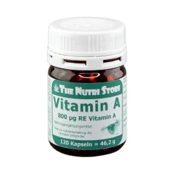 Best The Nutri Store Vitamin A 800 µg RE Kapseln, 120 St