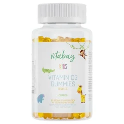 Clearance Vitabay Vitamin D3 1.000 I.E. Fruchtgummis Orange veg.Kids, 60 St