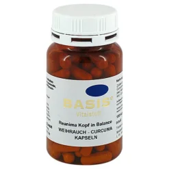 Basis Vitalstoff Weihrauch|Kurkuma Kapseln-Weihrauch Curcuma Kapseln, 100 St