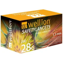 Outlet Wellion ® Safetylancets 28G, 200 St
