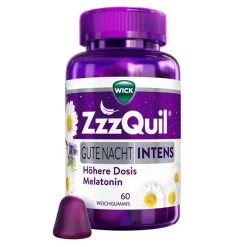 Wick Zzzquil Melatonin Tabletten-Gute Nacht Intens, 60 St