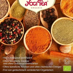 Yogi Tea Yogi Tee|Bio Tee-Black Chai Bio, 17X2.2 g