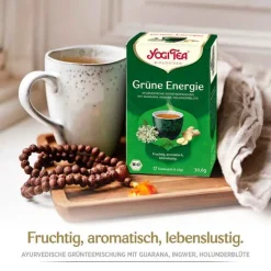 Yogi Tea Yogi Tee|Grüner Tee-Grüne Energie Bio, 17X1.8 g