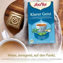 Yogi Tea Yogi Tee|Bio Tee-Klarer Geist Bio, 17X1.8 g